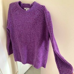 BP purple sweater